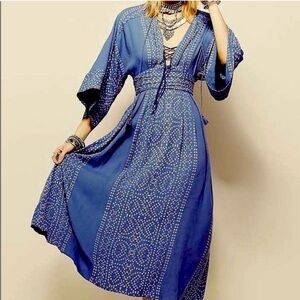 Free People kimono dress
